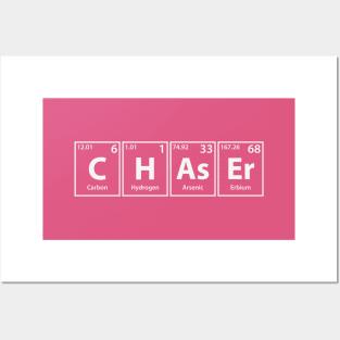 Chaser (C-H-As-Er) Periodic Elements Spelling Posters and Art